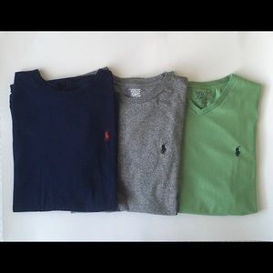 BUNDLE: (3) Ralph Lauren T-Shirts